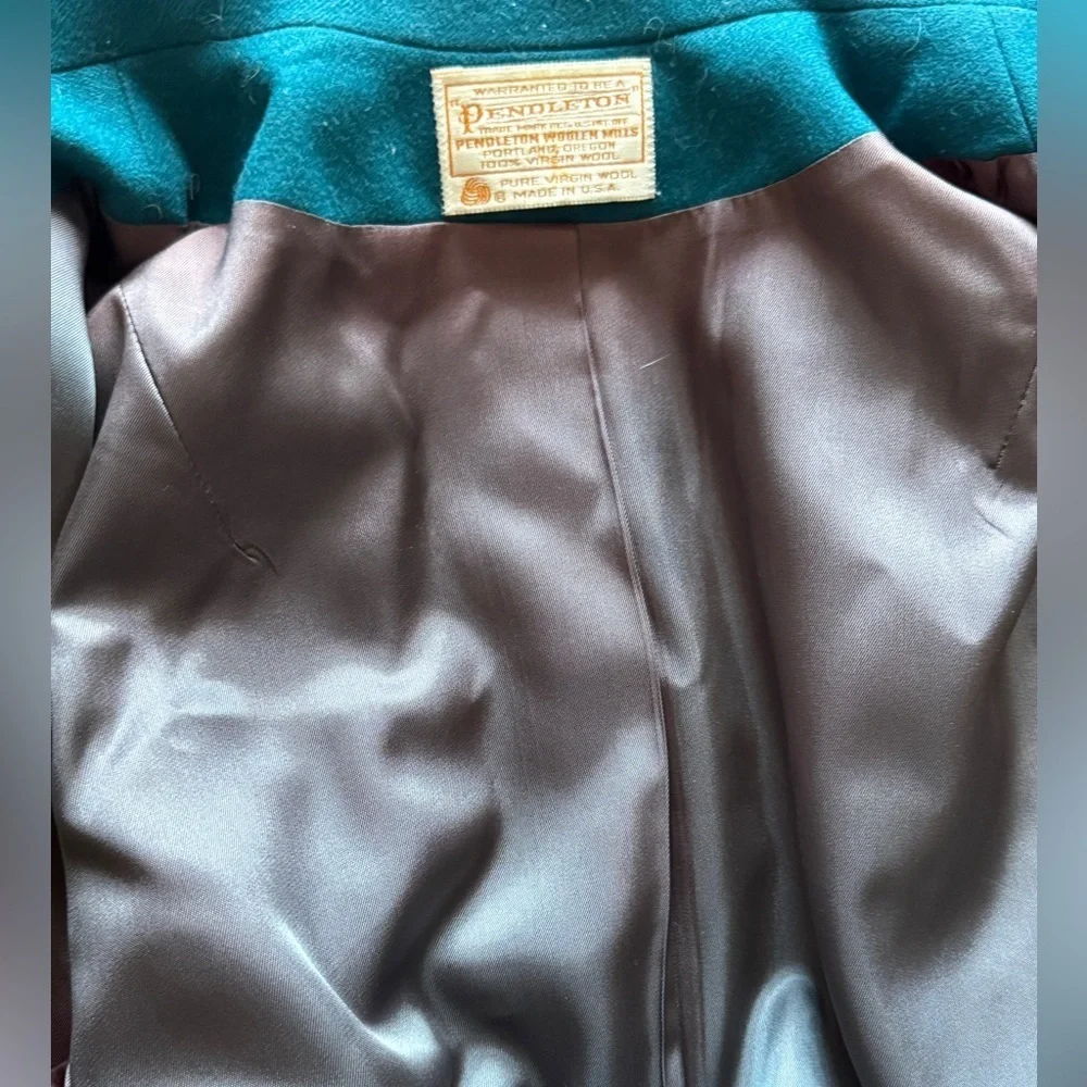 Vintage‎ 80s PENDLETON Wool Suit Blazer & Skirt Set
